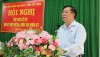 đại biểu Nguyễn Trọng Nghĩa- Bí thư Trung ương Đảng, Trưởng Ban Tuyên giáo Trung ương tiếp thu các ý kiến của cử tri.