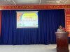 Ủy ban nhân dân xã Phước Thạnh tổ chức Hội nghị bồi dưỡng, tập huấn kiến thức, kỹ năng phổ biến giáo dục pháp luật cho tuyên truyền viên pháp luật và nghiệp vụ hòa giải năm 2022.