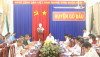 UBND huyện Gò Dầu họp định kỳ tháng 10 năm 2023.