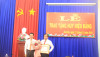 Phó Bí Thư Tỉnh ủy Nguyễn Mạnh Hùng: Trao Huy hiệu 30 năm tuổi Đảng cho Chủ tịch UBND huyện Gò Dầu