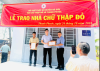 THANH PHƯỚC TRAO TẶNG NHÀ CHỮ THẬP ĐỎ