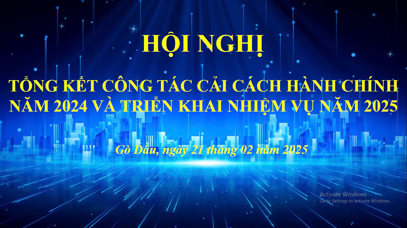 Gò Dầu: Xử lý hơn 17.500 thủ tục hành chính trên hệ thống Một cửa điện tử trong năm 2024