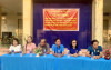 Đại biểu tham dự lễ phát động tại thị trấn Gò Dầu;